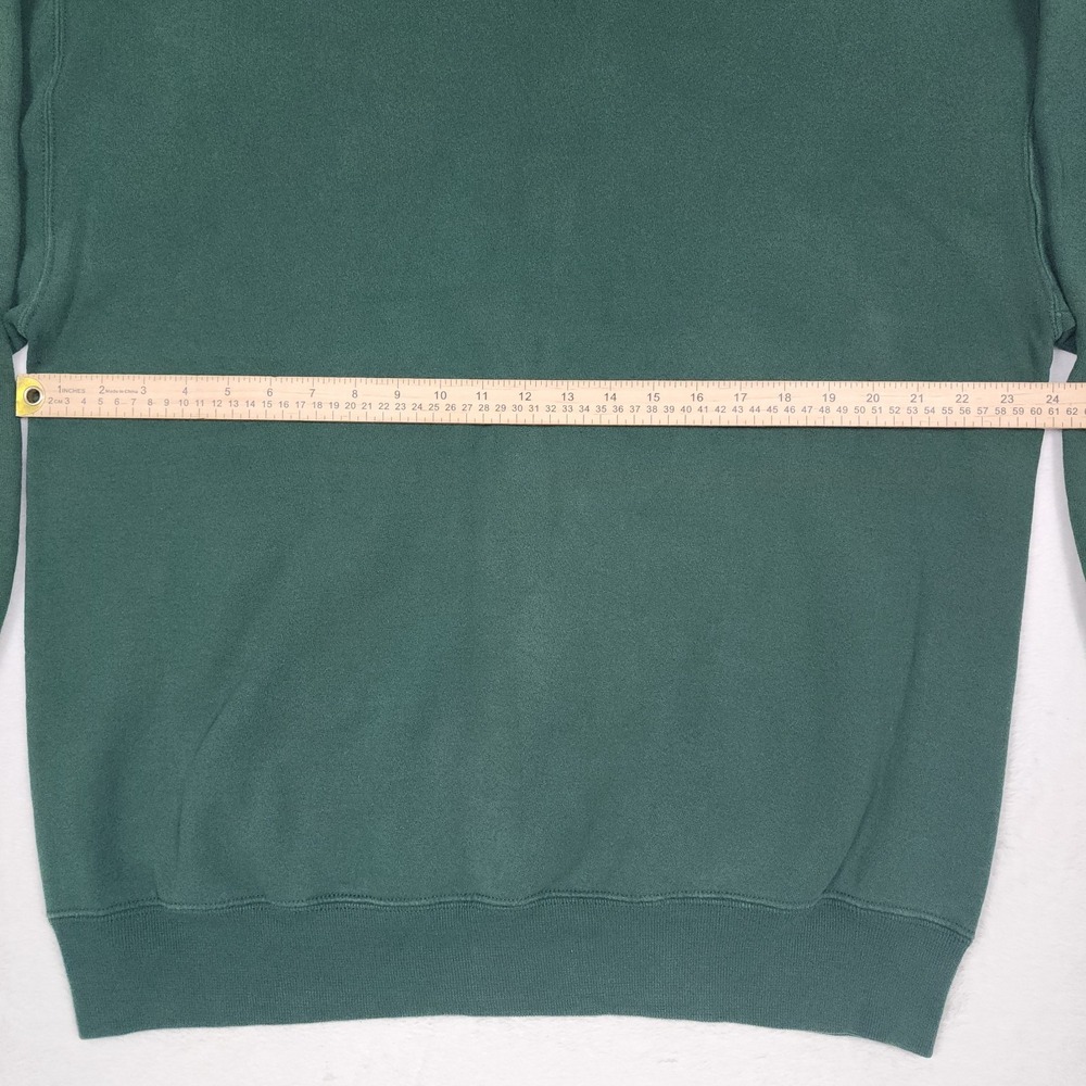 Vintage Green Bay Packers Hoodie Mens XL Green NFL Russell Athletic Made USA - Picture 7 of 12